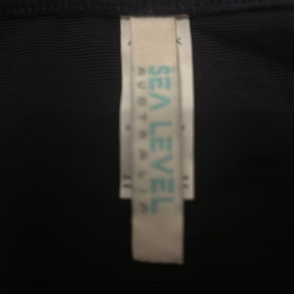 ‼️SALE‼️NWOT, never worn Navy 🌊 Sea Level Australia one piece swimsuit 🩱 - Picture 2 of 4